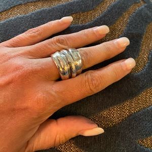 Large Sterling silver ring